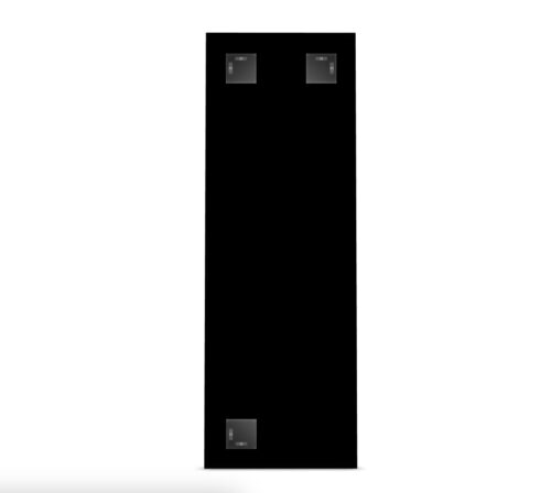 BREASEN, decorative mirror, 450x1300 mm, black - Image 5