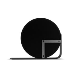 MUDDUS, decorative mirror, dia 500 mm, black - Image 8