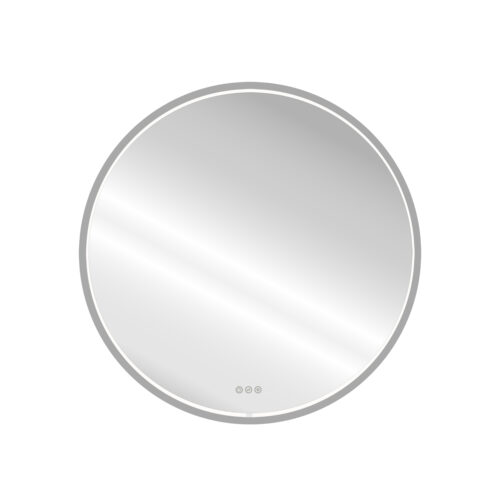EMMA, LED upplyst spegel, Badrumsspegel, Badrumsspegel med LED-belysning, Badrumsspegel rund med LED-belysning