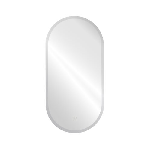 LENI, LED upplyst spegel, Badrumsspegel, Badrumsspegel med LED-belysning, Badrumsspegel oval med LED-belysning