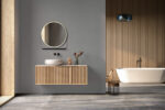 SOFIA, LED upplyst spegel, Badrumsspegel, Badrumsspegel med LED-belysning, Badrumsspegel rund med LED-belysning
